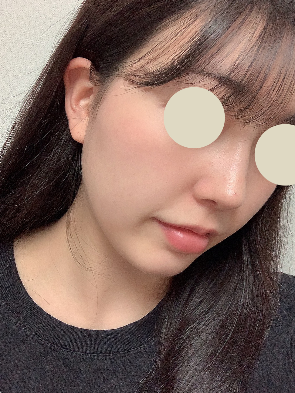 코랑 얼굴지흡!